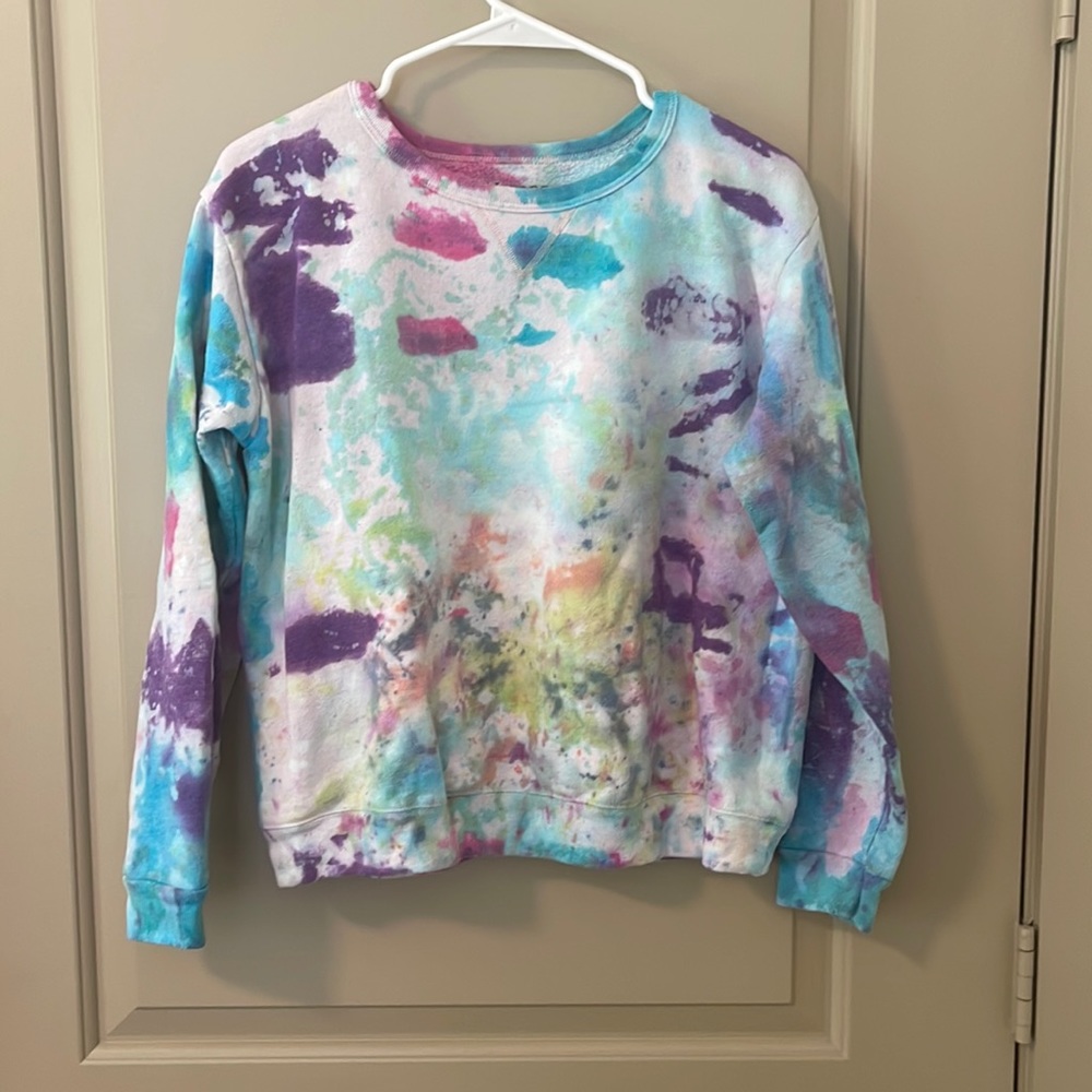 Hanes Tie Dye Soft Sweatshirt